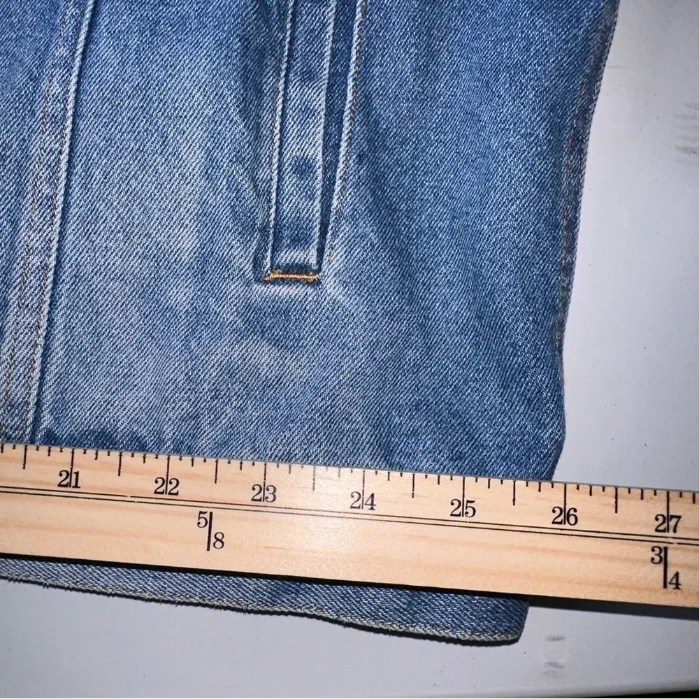 Vtg Hunter’s Run Denim Trucker Jacket Blue Classic Vtg Wash Button Front Sz‎ 1XL